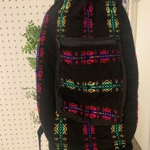 Single pocket backpack.